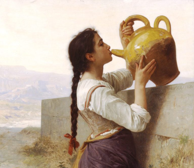 william adolphe bouguereau (1825 1905) thirst (1886)